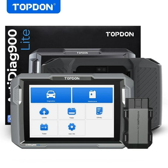 TOPDON ArtiDiag900 Lite Wireless OBD2 Scanner, Bidirectional Diagnostic Scan Tool for All Cars, Full System Automotive Scanner with Active Test & 8 Reset Services