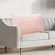 thumbnail image 4 of Fundas de almohada de franela con cordón rosa, cómodas y suaves, fundas de almohada, 4 of 6
