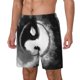 thumbnail image 1 of Balery Yin And Yang Bañador para hombre, shorts de playa de secado rápido con entrepierna y forro de compresión-X-Large, 1 of 6