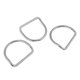 thumbnail image 5 of 3 Pcs De Hebillas de material acero Inoxidable Para Buceo Anillos De Forma D De Arnés, Broches De Cinturón De Esnórquel, 5 of 8