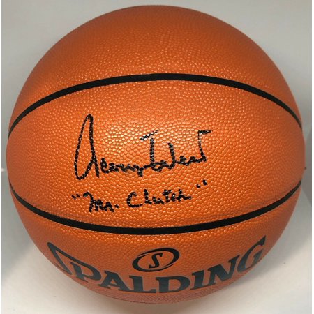 Jerry West Signed Autographed Basketball JSA Los Angeles Lakers "Mr. Clutch"