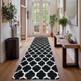 thumbnail image 7 of Lahome 2'x7' Black Runner Rug - Machine Washable Non-Slip Carpet for Hallway, Low Pile Distressed Mat for Entryway,High Traffic Areas, 7 of 7