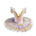 thumbnail image 2 of Delliss Girls' Dance Tutu Leotard with Fluffy Ballet Dress for Ballerina Sparkly Strap Ballet Ballerina Dancewear, 2 of 9