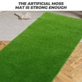 thumbnail image 6 of Soimiss Green Artificial Moss Mat Realistic for Indoor Outdoor Landscaping, 6 of 8