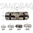thumbnail image 5 of Sacos de arena para entrenamiento Yes4All, resistentes, para camuflaje físico, 5 of 5