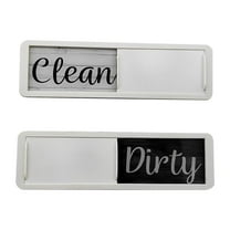 Dishwasher Magnet Indicator Sign Magnetic Indicator Clean DIY Kitchen Dirty I4T4