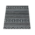 thumbnail image 3 of Multicolored Geometric Stripes 2X3 Hand-Tufted Modern Rug, 3 of 11