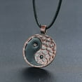 thumbnail image 6 of Yin Yang Pendant Necklace Chinese Taoist Amulet Metal Charm Decorative Spiritual Jewelry Accessory for Men Women Unisex, 6 of 6