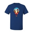thumbnail image 2 of Wild Bobby, Summer Beach Destination, Streetwear, Men Graphic Tees, Royal, Medium, 2 of 3