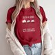 thumbnail image 1 of Pntutb Moda para adultos Manga corta Cuello redondo Impresión Blusa informal Camiseta tops Camisa Pntutb Pntutb-4772, 1 of 6