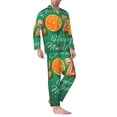 thumbnail image 2 of Sikiie Merry Christmas 2025 Mens Pajama Set, Soft Warm Long Sleeve Sleepwear, Cozy Button-Down Pjs for Men-Small, 2 of 7