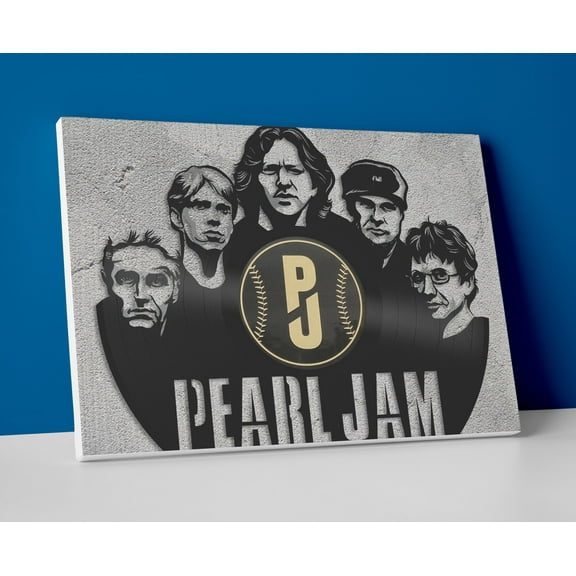 Pearl Jam Poster or Wrapped Canvas