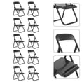 thumbnail image 2 of 10 Mini Sillas Plegables con Forma de Silla, Soporte para Teléfono, Mini Silla para Decoración de Escritorio, 2 of 7