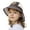 1-Grey1421, variant on Oiyii Toddler Girls Breathable Bucket Hats Bear Embroidered Mesh Panel Camping Sun Hats, Coffee