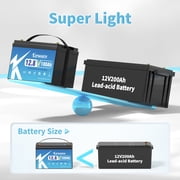 LiFePO4 Battery 12V 180Ah Lithium Batteries with 100A BMS, 4000+ Deep Cycle Rechargeable, Grade A battery Cells, 10-Year Lifetime, for Solar, Marine, Trolling Motor, Boat. 29.2V 8A Charger included