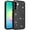 Black, variant on Phone Case for Samsung Galaxy A27 Luxury Diamond Bling Sparkle Chrome Metallic Edge Shockproof Durable Protective Stylish Premium Hybrid Design Cover Purple
