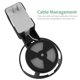 thumbnail image 3 of Soporte de altavoz montado en la pared Fácil instalación Compatible con Amazon Echo Dot yeacher Soporte de altavoz, 3 of 8