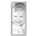 thumbnail image 2 of ArtToFrames 14" x 33" Silver Picture Frame, 14x33 inch Silver Wood Poster Frame (WOM-5388), 4 Pack, 2 of 8