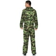 thumbnail image 4 of Leg Avenue Men's Camo Coveralls Jumpsuit Costume, 4 of 5