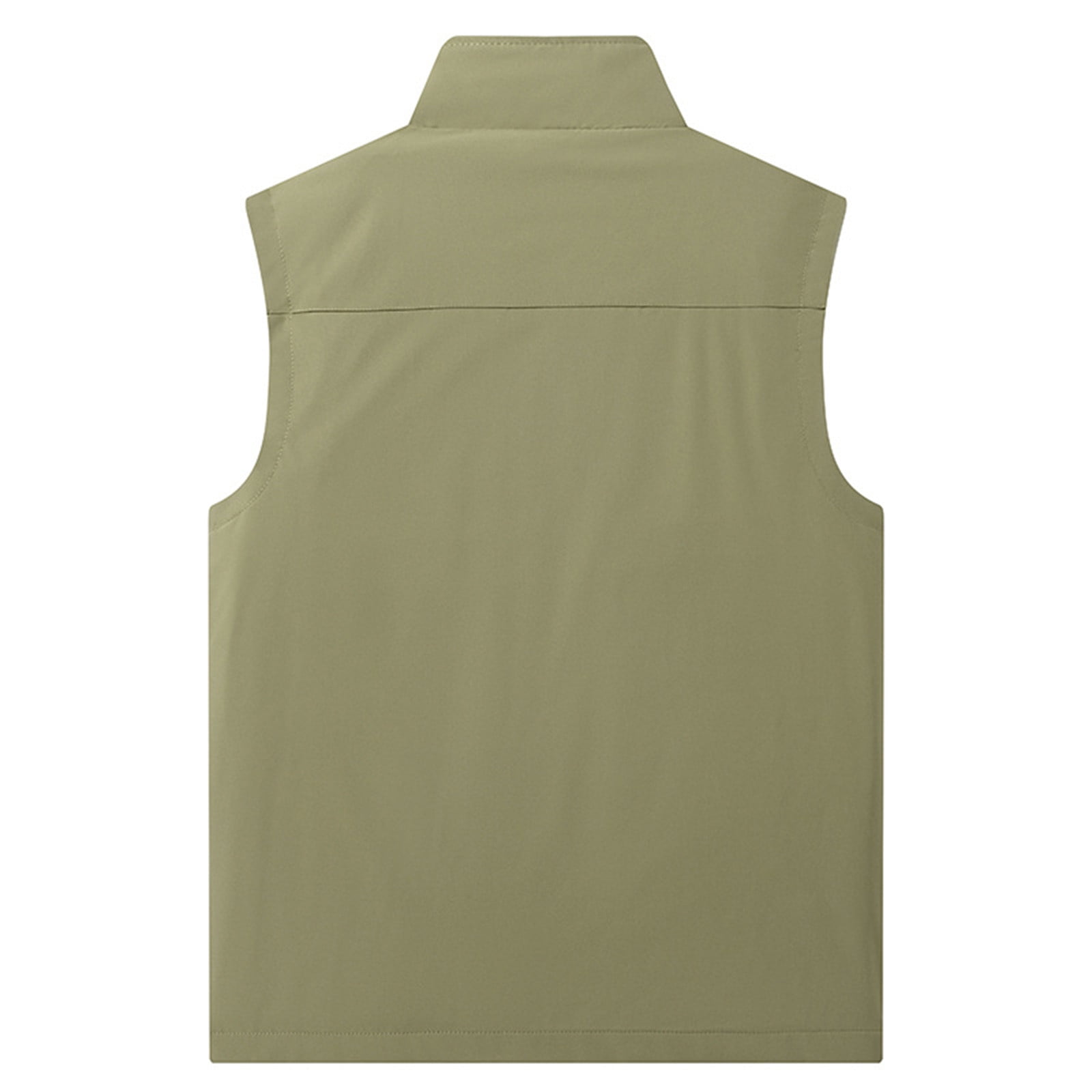 BUIGTTKLOP Mens Vest Lightweight Outerwear Windproof Sleeveless Jacket for Golf Running Hiking