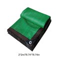 thumbnail image 2 of Toldo tipo vela para exteriores 90% resistente a los rayos UV con ojales (2x2m), 2 of 9
