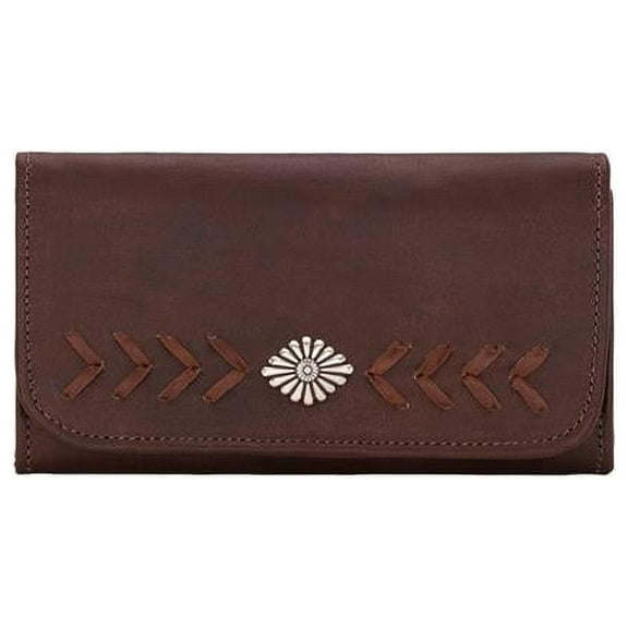 American West Ladies Mohave Canyon Tri-Fold Wallet