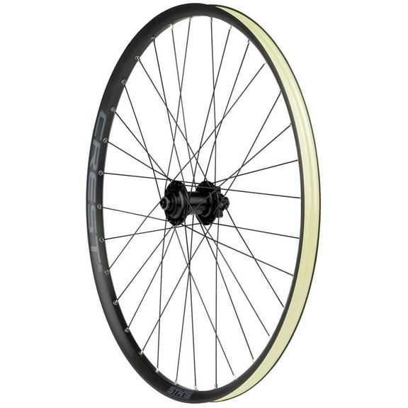 Stan's Crest S2 Front Wheel - 26" QR x 100mm 6-Bolt Black 32H