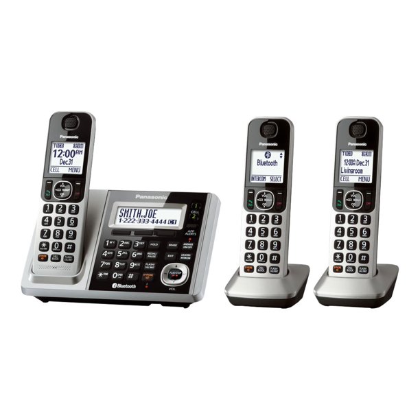 Panasonic KXTGF373S Cordless phone answering system with caller ID