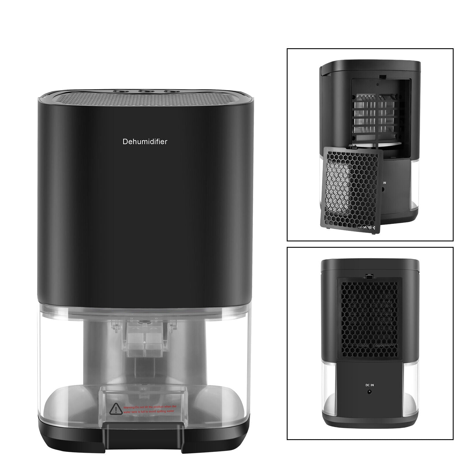 Electric Dehumidifier Tank Dehumidifier For Home Condensation Moisture Damp Portable Dehumidifier