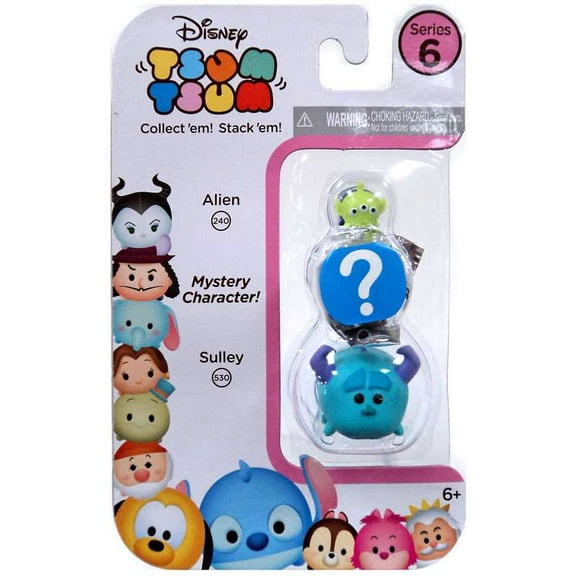 Disney Tsum Tsum Series 6 Alien & Sulley Minifigure 3-Pack