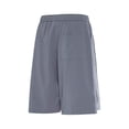 thumbnail image 3 of Men's Casual Athletic Workout Shorts 10" Inseam Quick Dry Performance Short Pants, Solid Color Casual Elastic Waist Drawstring Knee Length Sports Running Short, 3 of 4