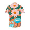 thumbnail image 5 of Njoeus Gym Tops Funny Tshirts Hawaiian Shirt For Men, Mens Big & Tall Shirts, Beach Shirts For Men, Tropical Shirts Men'S Floral Short Sleeve Casual Button Up T-Shirt S-5Xl Dress Shirts For Men Summer, 5 of 5
