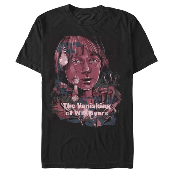 Netflix Men's Stranger Things The Vanishing of Will Byers Graphic T-Shirt