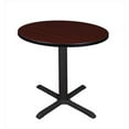 thumbnail image 1 of Regency TB30RNDMH 30 In. Round Cain Lunchroom Table - Mahogany, 1 of 1