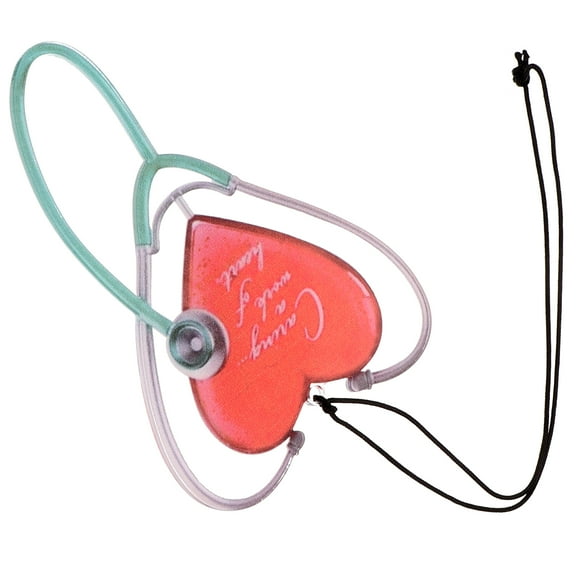 Heart Stethoscope Molding Pendant Decoration Gift Door Work Nurse