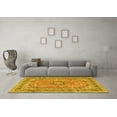 thumbnail image 3 of Ahgly Company Indoor Rectangle Medallion Yellow Traditional Area Rugs, 8' x 12', 3 of 4