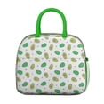 thumbnail image 2 of Lunch Bag Lunch Box for Women Reusable Insulated Lunch Bags,Water-Resistant Green Avocados Pattern Cooler Lunch Tote Bag, Large Capacity for Work Travel Picnic, 2 of 6