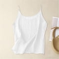 thumbnail image 4 of Splozh Tank Tops for Girls 3-14 Years Summer Solid Color Athletic Dance Undershirts Sleeveless Shirts Girls Sleeveless Tops Tank Top for Girls,White,3-4 Years, 4 of 4