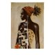 thumbnail image 1 of ABPHQTO Cortina de entrada de mujer africana, cortinas japonesas Noren, cortina de puerta, cortina de entrada, tamaño 85x120 CM, 1 of 1