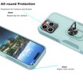 thumbnail image 2 of For iPhone 15.15 Pro,15 Plus,15 Ro Max Case, 2 in 1 Phone Case for iPhone 15 Plus 6.7", Tiflook Rubber & Rugged Shockproof Protection Heavy Duty with Ring Stand Kickstand Cover,Green, 2 of 6
