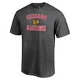 thumbnail image 2 of Men's Charcoal Chicago Blackhawks Victory Arch Team T-Shirt, 2 of 3