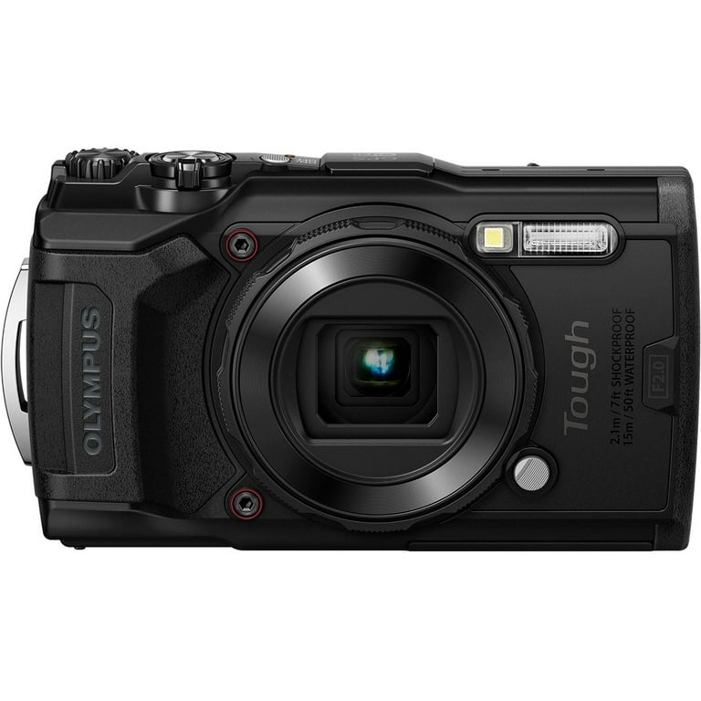 【美品】OLYMPUS Tough TG-6 IM015 デジタルカメラ Olympus Tough TG-6 Compact Digital Camera - Black, Shoot, Pro