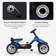 thumbnail image 5 of Kids Go Kart, 4-Wheel Pedal Powered Ride On Racer Car for Kids, Boys, Girls, Aged 3-8, 5 of 5
