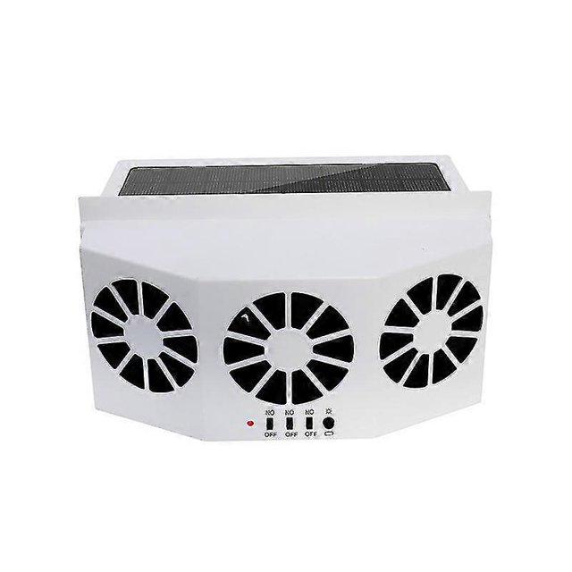 Ventilador solar KAIYANG Sistema de enfriamiento del automóvil Radiador Blanco