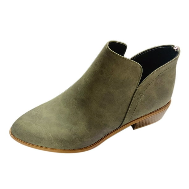 Flat slip on booties sale