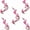 Pink, variant on Cherry Blossom Iron On Patches, Embroidery Flower Appliques for DIY (Red) | Cherry Blossom Embroidery Patches | Iron On Floral Appliques for Clothing, Bags, Jackets & DIY Craft Decoration