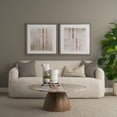 thumbnail image 3 of Allyson Round Brown Pedestal w/ Pink Marble Top Coffee Table, 3 of 6
