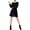 Iris, variant on Michael Kors Tiger Velvet Jacquard Dress, Iris (XXS)