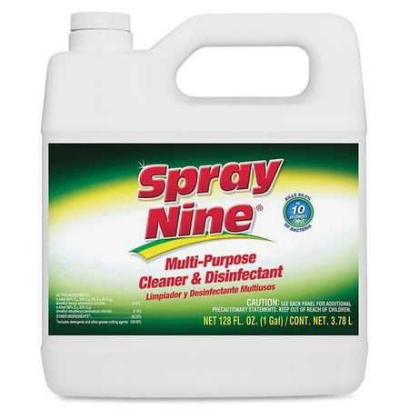 Spray Nine 26801 Multi-Purpose Cleaner & Disinfectant, 1-Gallon