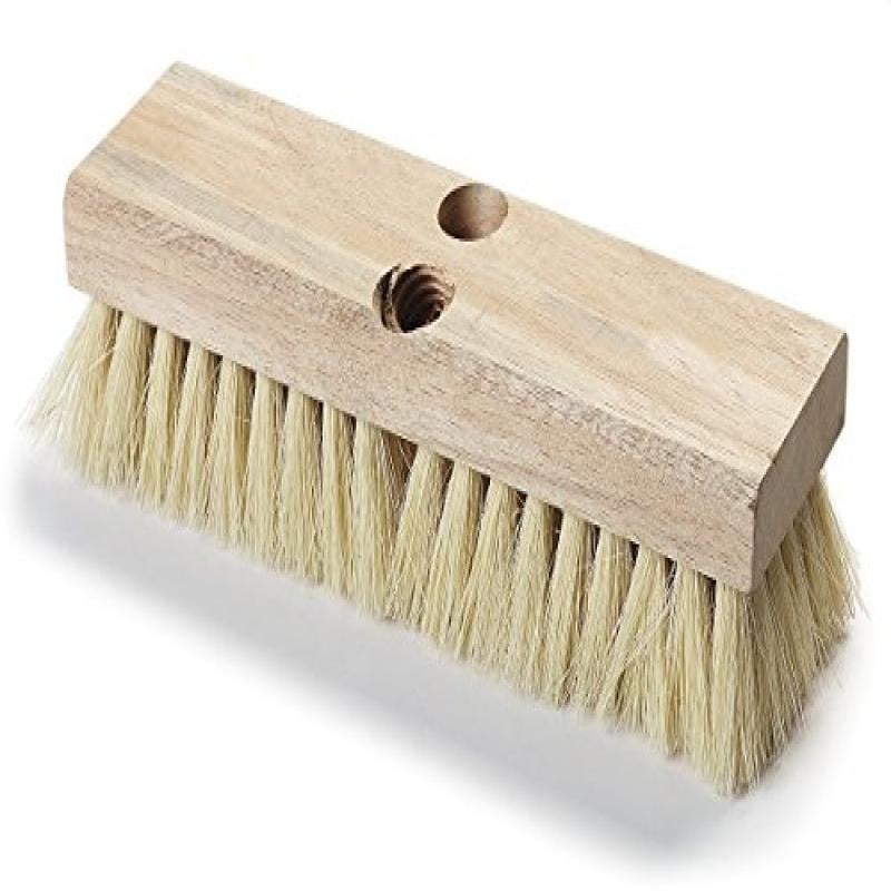 Carlisle 3619300 Flo-Pac Hardwood Block Deck Scrub, Tampico Bristles, 2" Bristle... by Flopac